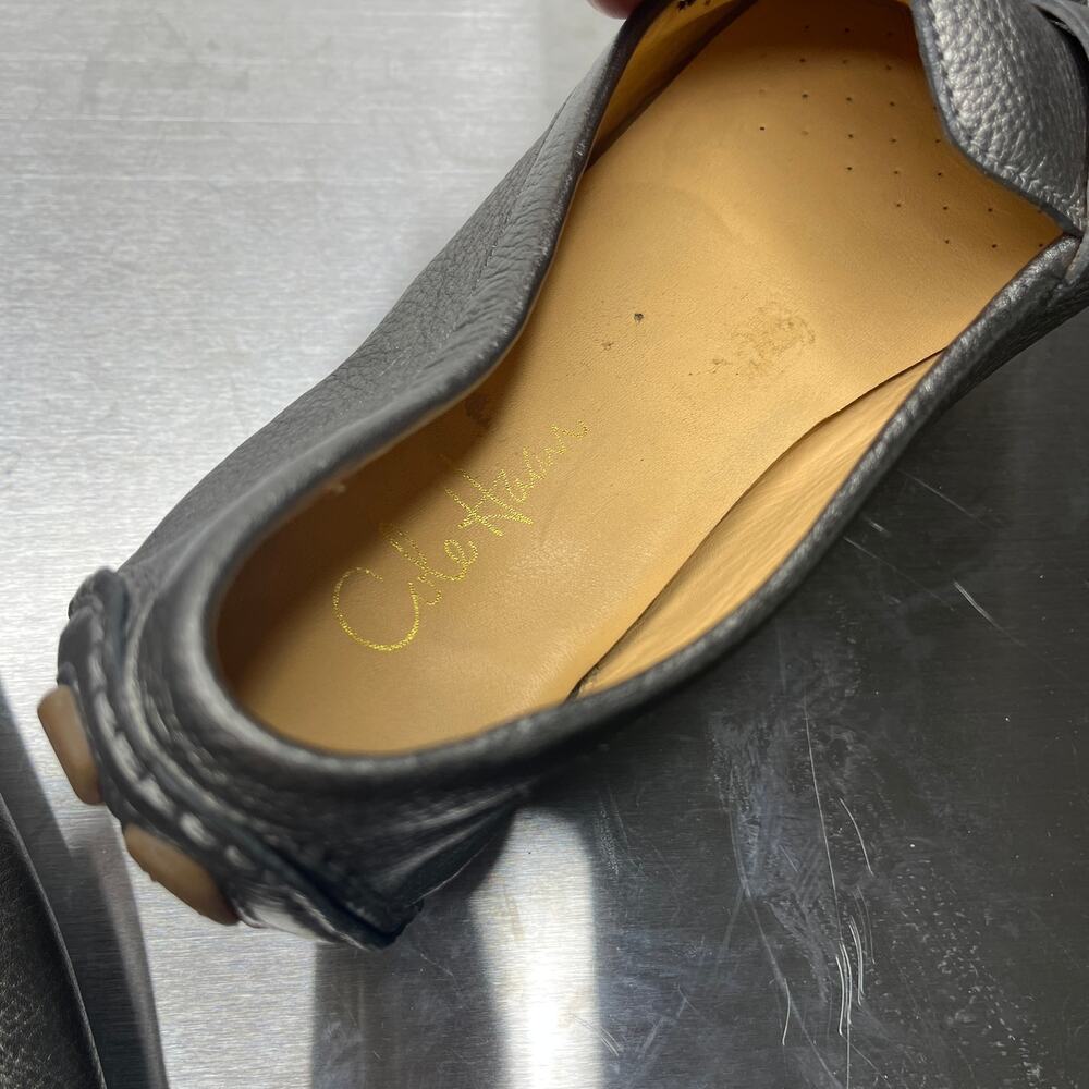 Cole Haan Womens Tassel Loafers 11B Pewter Pod Sole Driving Leather Moc D34980 - Picture 6 of 7
